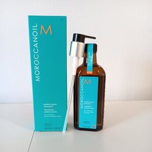 $105 Jumbo Professional Size Moroccanoil Hair Original Oil 6.8 fl oz With Pump